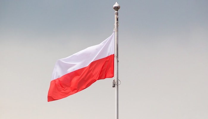 Flagge von Polen 